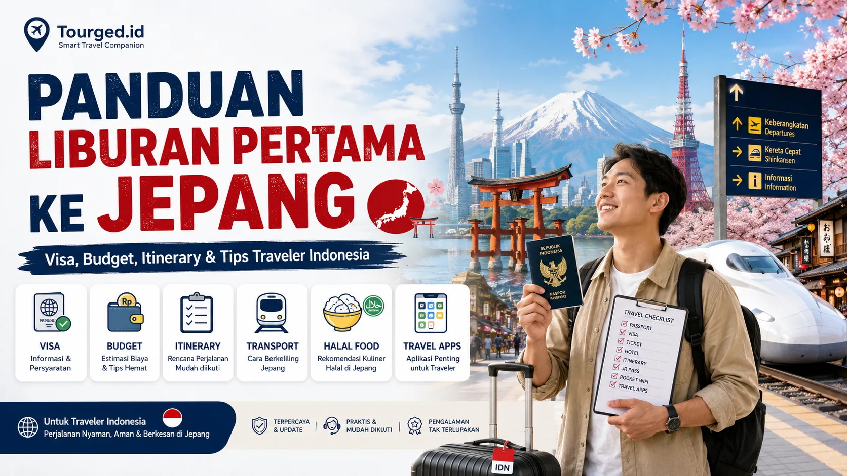 Panduan lengkap liburan ke Jepang pertama kali untuk traveler Indonesia